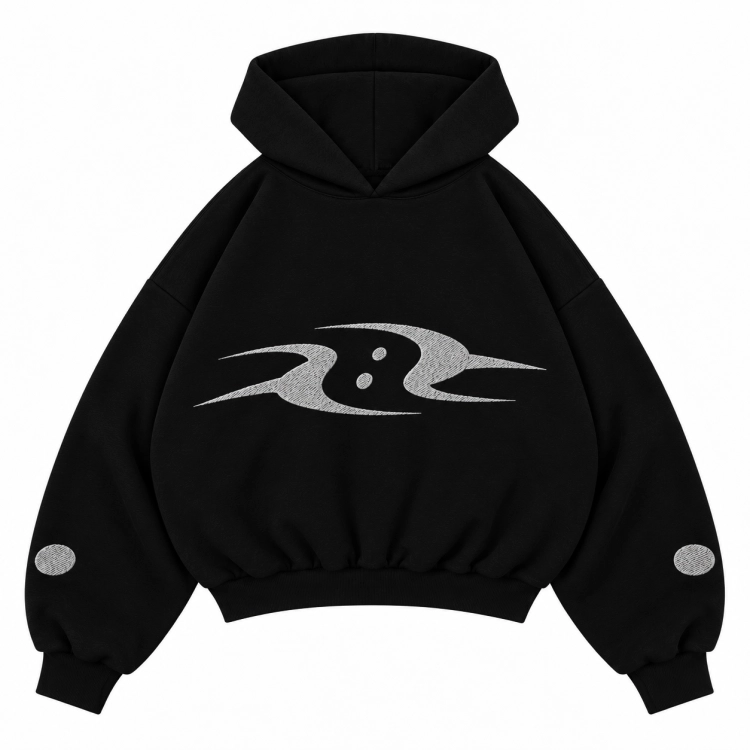 B MONO HOODIE BLACK FRONT.png