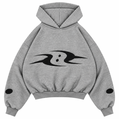 B MONO HOODIE GREY FRONT.png
