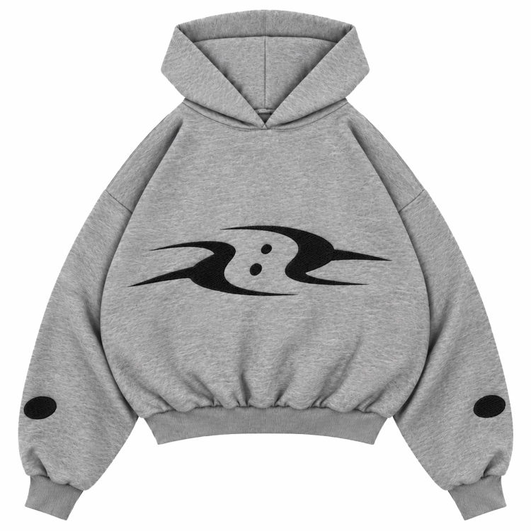 B MONO HOODIE GREY FRONT.png